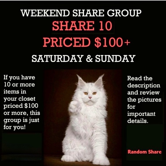 3/28 & 3/29 💚💚 SIGN-IN IS OPEN 💚💚 for the $100 Item Weekend Share Group!